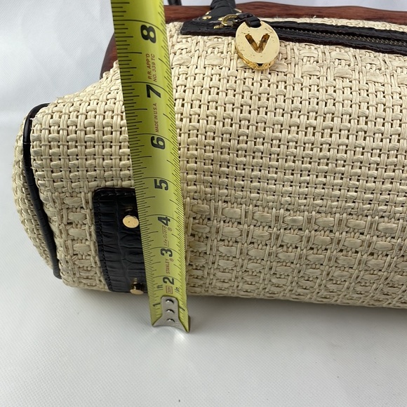 Vanessa Woven Straw Hand/Shoulder Bag - Picture 8 of 14